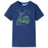 Tricou pentru copii, albastru închis, 116 GartenMobel Dekor
