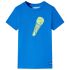 Tricou pentru copii, albastru aprins, 92 GartenMobel Dekor