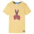 Tricou pentru copii cu mâneci scurte, albastru mediu, 116 GartenMobel Dekor