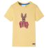 Tricou pentru copii cu mâneci scurte, albastru mediu, 140 GartenMobel Dekor