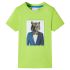Tricou pentru copii cu mâneci scurte, albastru închis, 116 GartenMobel Dekor