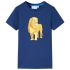 Tricou pentru copii, albastru închis, 104 GartenMobel Dekor