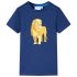 Tricou pentru copii, albastru închis, 104 GartenMobel Dekor