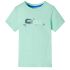 Tricou pentru copii cu mâneci scurte roșu deschis 116 GartenMobel Dekor