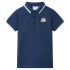 Tricou polo pentru copii, albastru închis, 116 GartenMobel Dekor