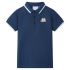 Tricou polo pentru copii, albastru închis, 116 GartenMobel Dekor