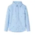 Cămașă pentru copii, albastru deschis, 104 GartenMobel Dekor