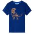 Tricou de copii cu mâneci scurte albastru închis, 116 GartenMobel Dekor