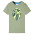 Tricou pentru copii, kaki deschis, 140 GartenMobel Dekor