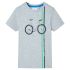 Tricou pentru copii cu mâneci scurte, ecru, 104 GartenMobel Dekor