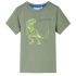 Tricou copii cu mâneci scurte portocaliu deschis 116 GartenMobel Dekor