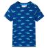 Tricou pentru copii, albastru închis, 128 GartenMobel Dekor