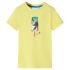 Tricou pentru copii, galben, 140 GartenMobel Dekor