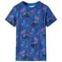 Tricou de copii, albastru închis melanj 104 GartenMobel Dekor