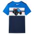 Tricou pentru copii, albastru și bleumarin, 128 GartenMobel Dekor