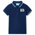 Tricou polo pentru copii, bleumarin, 104 GartenMobel Dekor