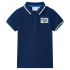 Tricou polo pentru copii, bleumarin, 104 GartenMobel Dekor