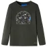 Tricou cu mâneci lungi pentru copii, kaki, 104 GartenMobel Dekor