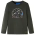 Tricou cu mâneci lungi pentru copii, kaki, 104 GartenMobel Dekor