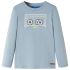 Tricou copii mâneci lungi, portocaliu aprins, 116 GartenMobel Dekor