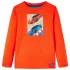 Tricou copii mâneci lungi, portocaliu aprins 104 GartenMobel Dekor