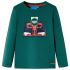 Tricou de copii cu mâneci lungi, verde, 116 GartenMobel Dekor
