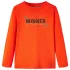 Tricou de copii cu mâneci lungi portocaliu aprins 104 GartenMobel Dekor