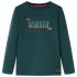 Tricou de copii cu mâneci lungi portocaliu aprins 104 GartenMobel Dekor