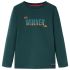 Tricou de copii cu mâneci lungi portocaliu aprins 116 GartenMobel Dekor