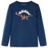 Tricou pentru copii cu mâneci lungi roșu închis 92 GartenMobel Dekor