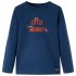 Tricou de copii cu mâneci lungi, bleumarin, 92 GartenMobel Dekor