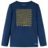 Tricou de copii cu mâneci lungi bleumarin 104 GartenMobel Dekor