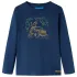 Tricou pentru copii cu mâneci lungi, bleumarin, 116 GartenMobel Dekor