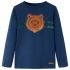 Tricou de copii cu mâneci lungi, portocaliu închis, 116 GartenMobel Dekor