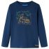 Tricou pentru copii cu mâneci lungi, bleumarin, 104 GartenMobel Dekor