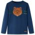 Tricou de copii cu mâneci lungi, portocaliu închis, 92 GartenMobel Dekor