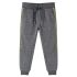 Pantaloni de trening pentru copii, gri melanj, 140 GartenMobel Dekor