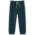 Pantaloni de trening pentru copii cu cordon verde mușchi 128 GartenMobel Dekor