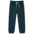 Pantaloni de trening pentru copii cu cordon verde mușchi 128 GartenMobel Dekor