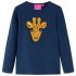 Tricou cu mâneci lungi pentru copii, bleumarin 128 GartenMobel Dekor