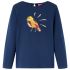Tricou pentru copii cu mâneci lungi, ocru închis, 92 GartenMobel Dekor