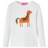 Tricou pentru copii cu mâneci lungi, roz deschis, 104 GartenMobel Dekor