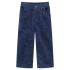 Pantaloni de copii din velur, bleumarin, 92 GartenMobel Dekor