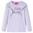 Tricou pentru copii cu mâneci lungi, lila, 128 GartenMobel Dekor