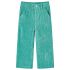 Pantaloni de copii din velur, verde mentă, 104 GartenMobel Dekor