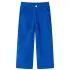 Pantaloni pentru copii, velur, albastru cobalt 128 GartenMobel Dekor