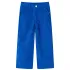 Pantaloni pentru copii, velur, albastru cobalt 128 GartenMobel Dekor
