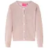Cardigan pentru copii tricotat, roz deschis, 104 GartenMobel Dekor