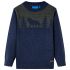 Pulover pentru copii tricotat, bleumarin, 104 GartenMobel Dekor