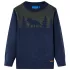 Pulover pentru copii tricotat, bleumarin, 116 GartenMobel Dekor